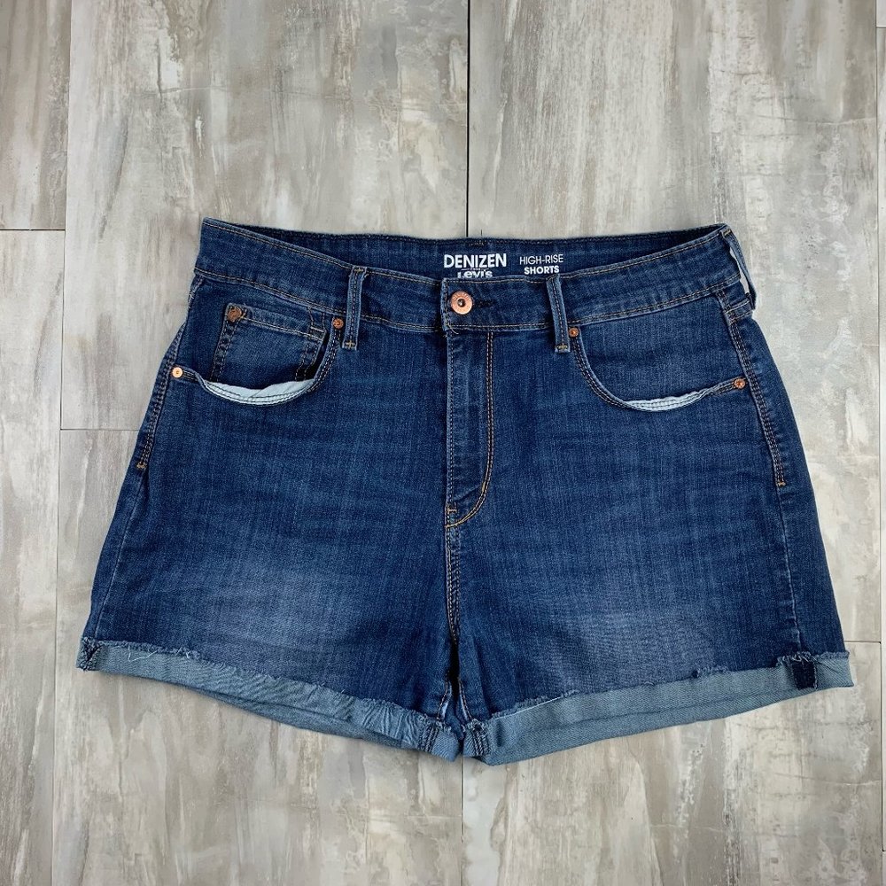 Levi’s Denizen Modern High Rise Shorts Size 12 W 31